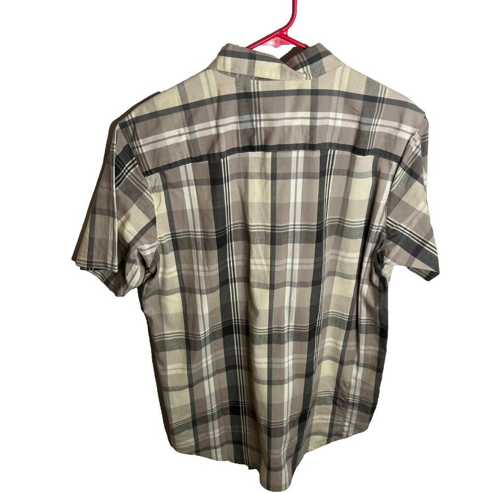 Columbia Men's Rapid Rivers Short Sleeve Shirt - Flint Grey Multi Size S - Picture 7 of 7